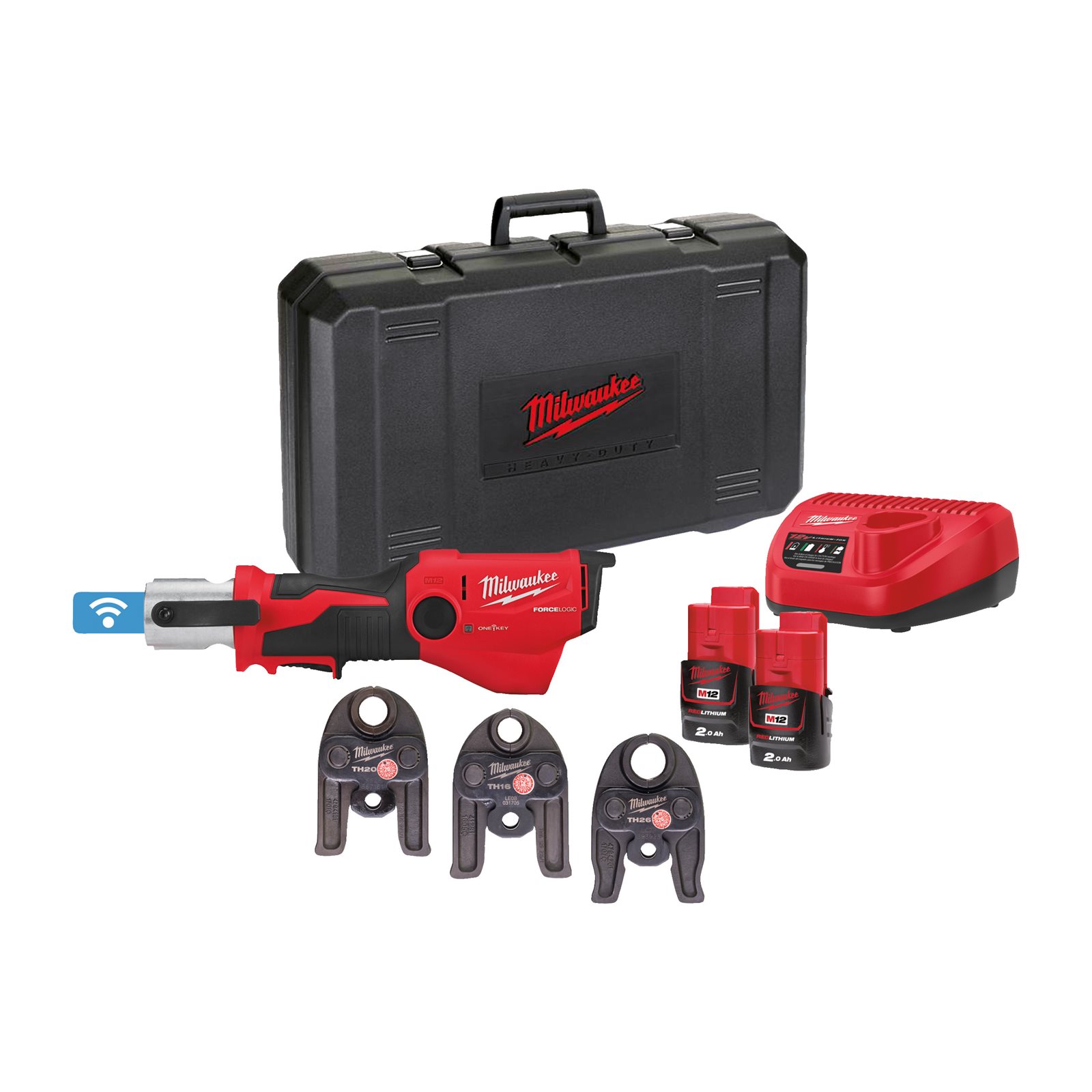 Presă hidraulică M12 FORCE LOGIC ONE-KEY sub-compactă Milwaukee 4933481036