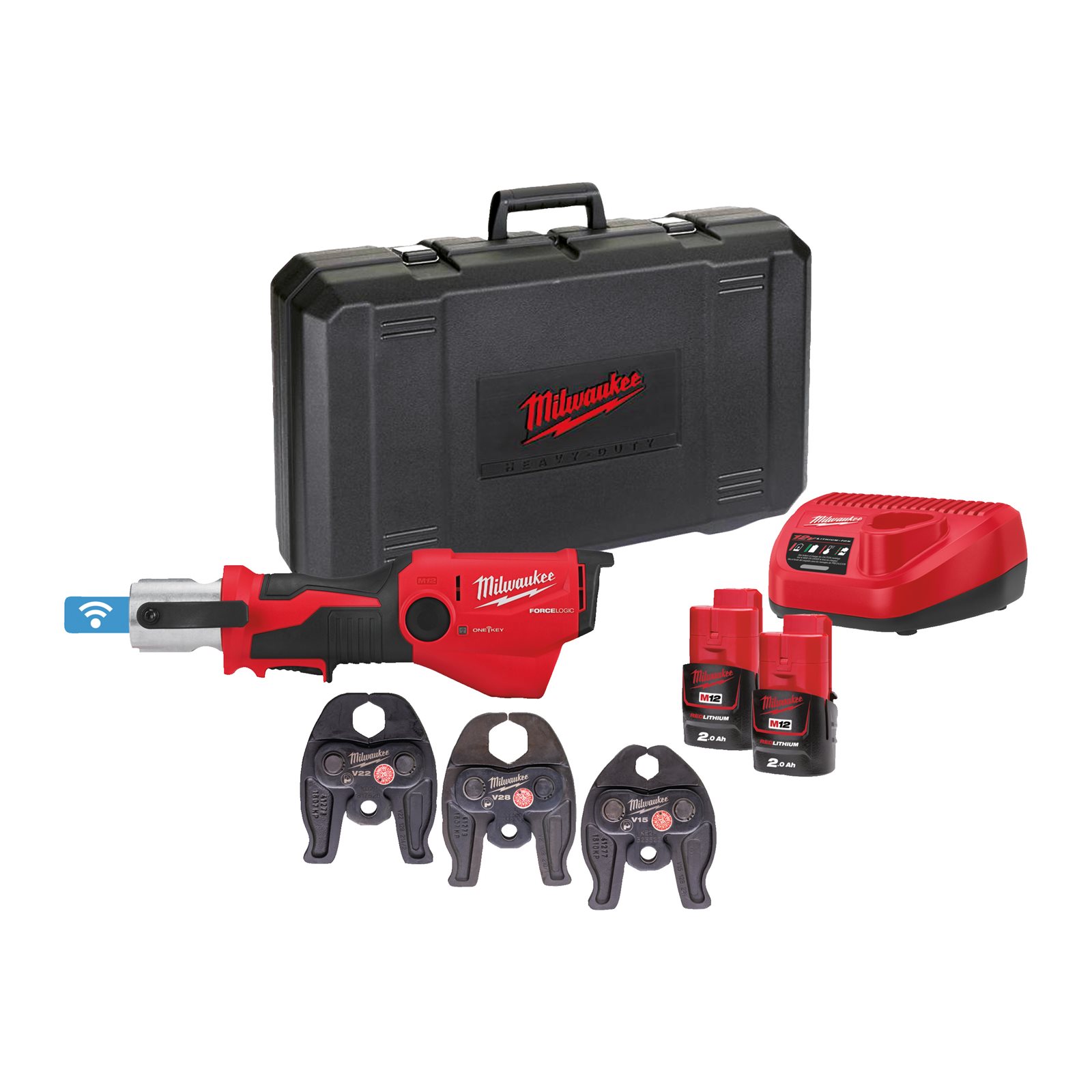 Presă hidraulică M12 FORCE LOGIC ONE-KEY sub-compactă Milwaukee 4933481034