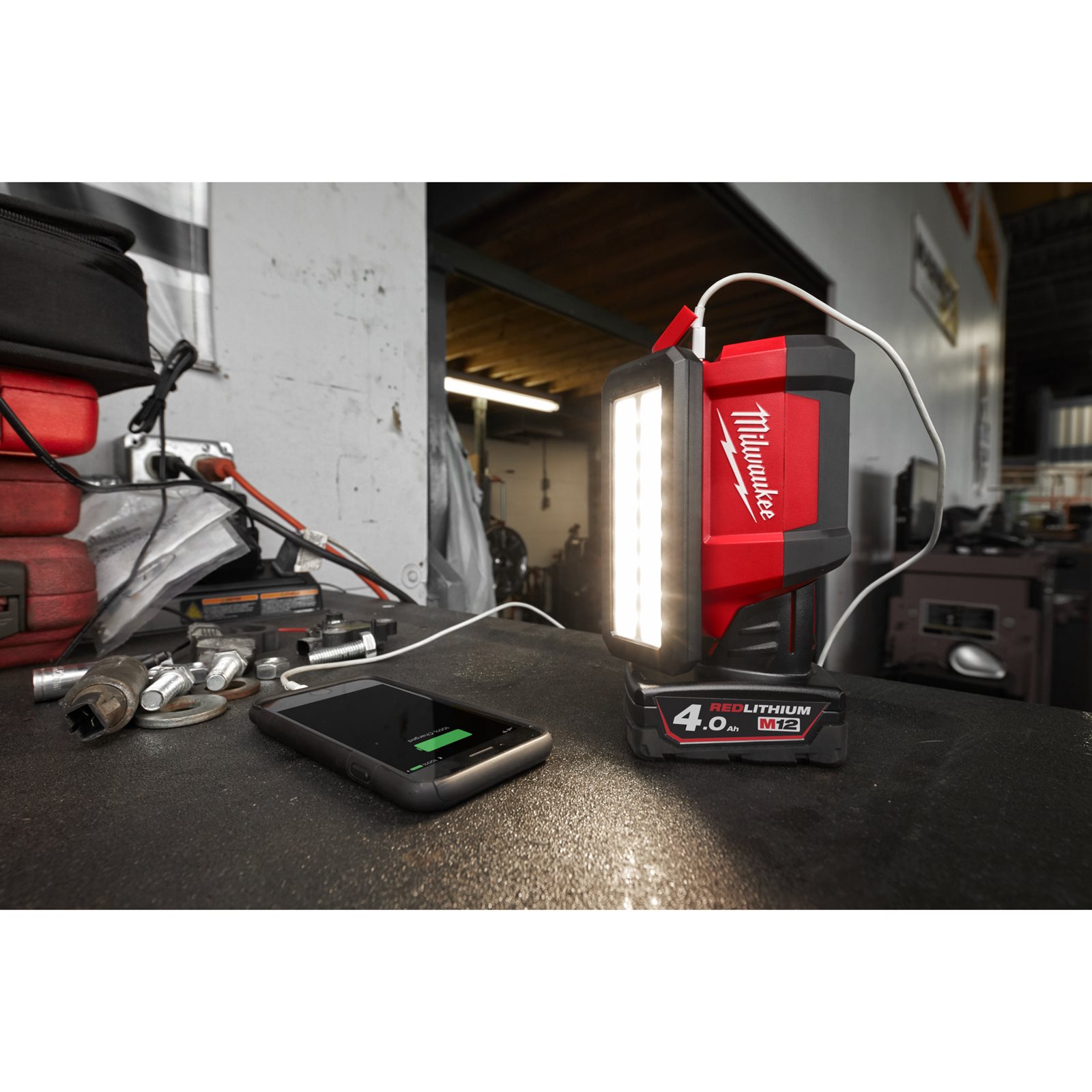 Proiector pivotant M12 Milwaukee M12 PAL-0 - detaliu 3