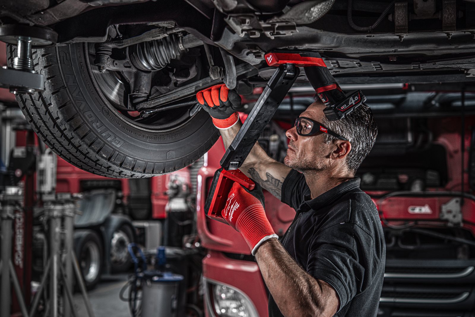 Lampă auto M12 Milwaukee M12 UCL-0 - in utilizare 10