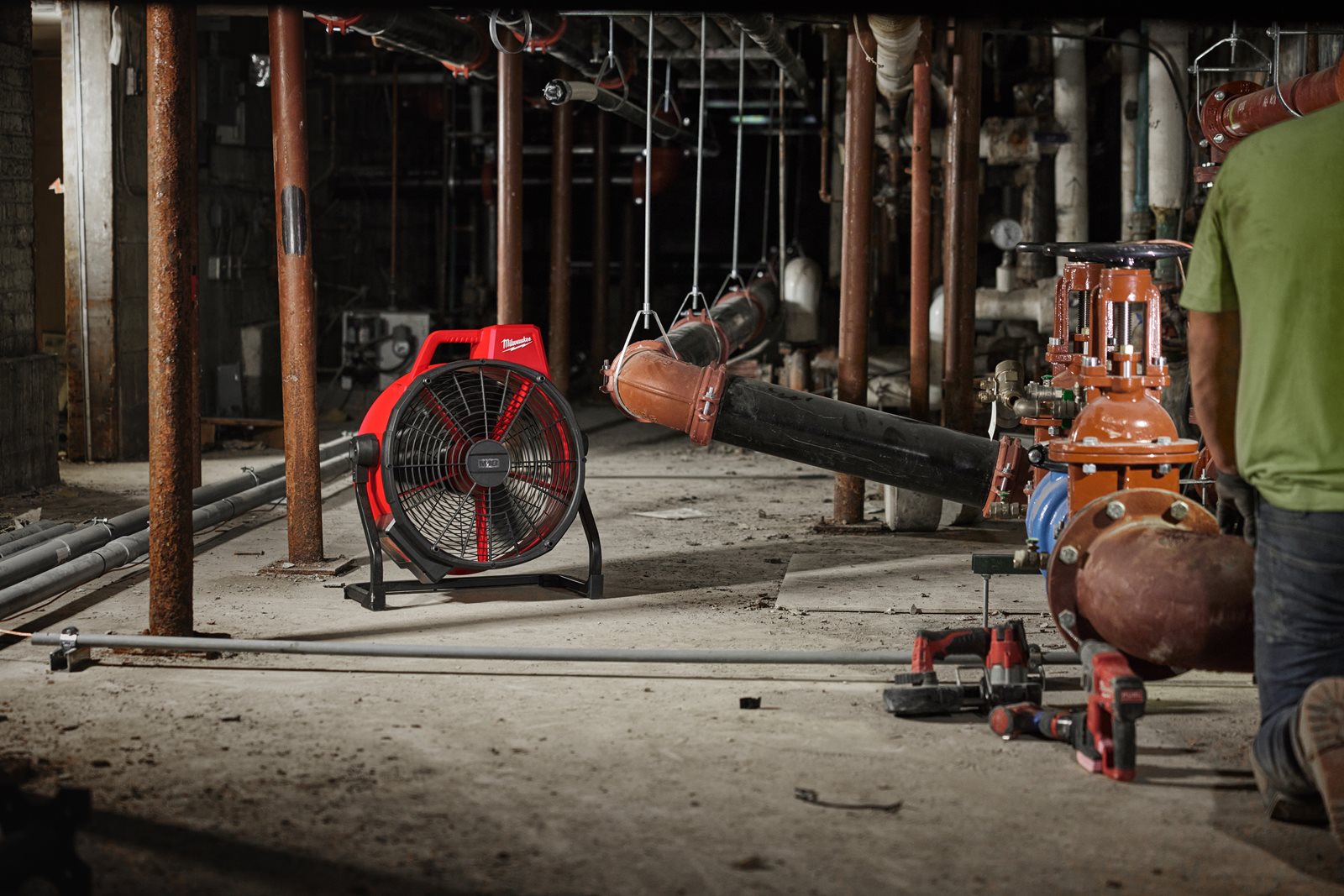 Ventilator high performance M18 Milwaukee M18 ARFHP-0 - in utilizare 2