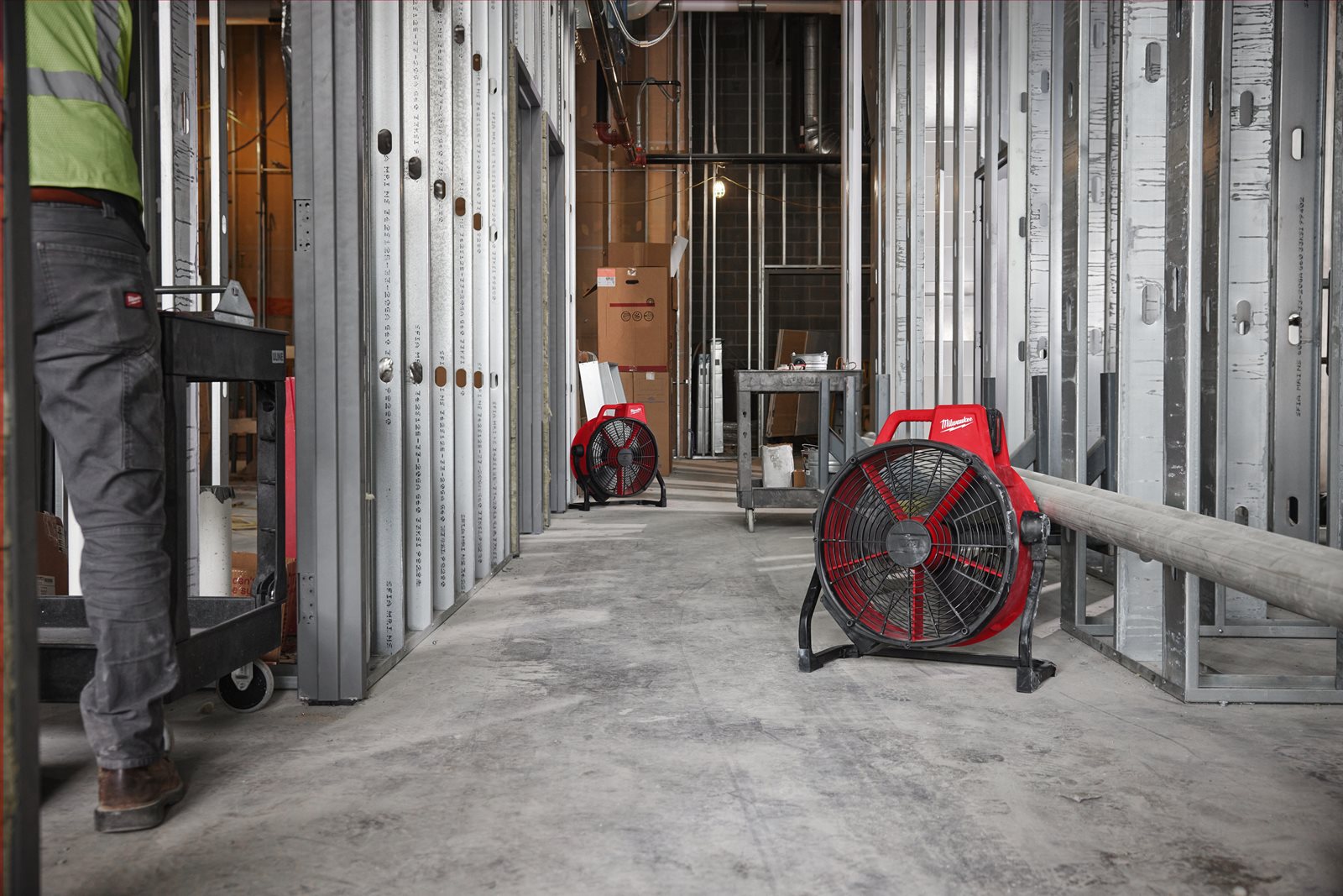 Ventilator high performance M18 Milwaukee M18 ARFHP-0 - in utilizare 5