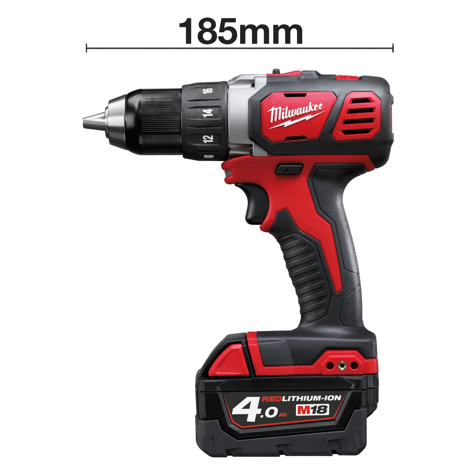 Mașină de găurit compactă M18 Milwaukee M18 BDD-403C - imagine 3