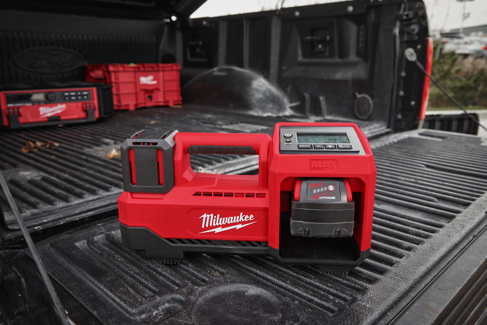 Compresor M18 Milwaukee M18 BI-0 - in utilizare 13