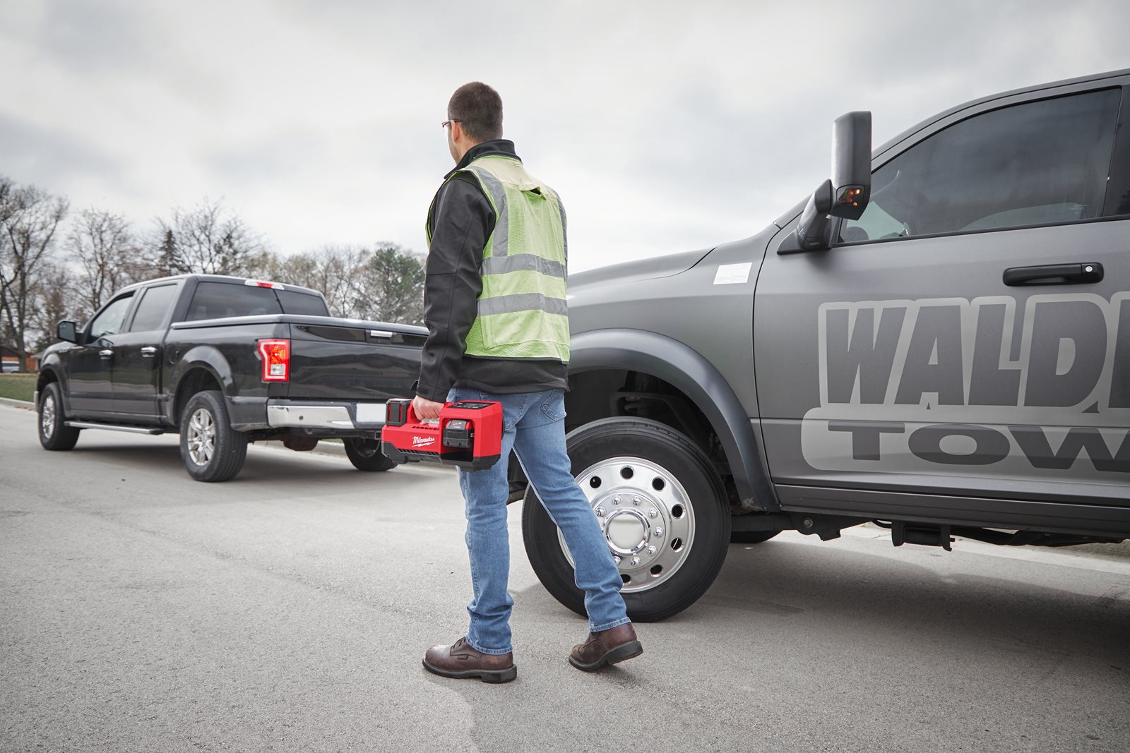Compresor M18 Milwaukee M18 BI-0 - in utilizare 14