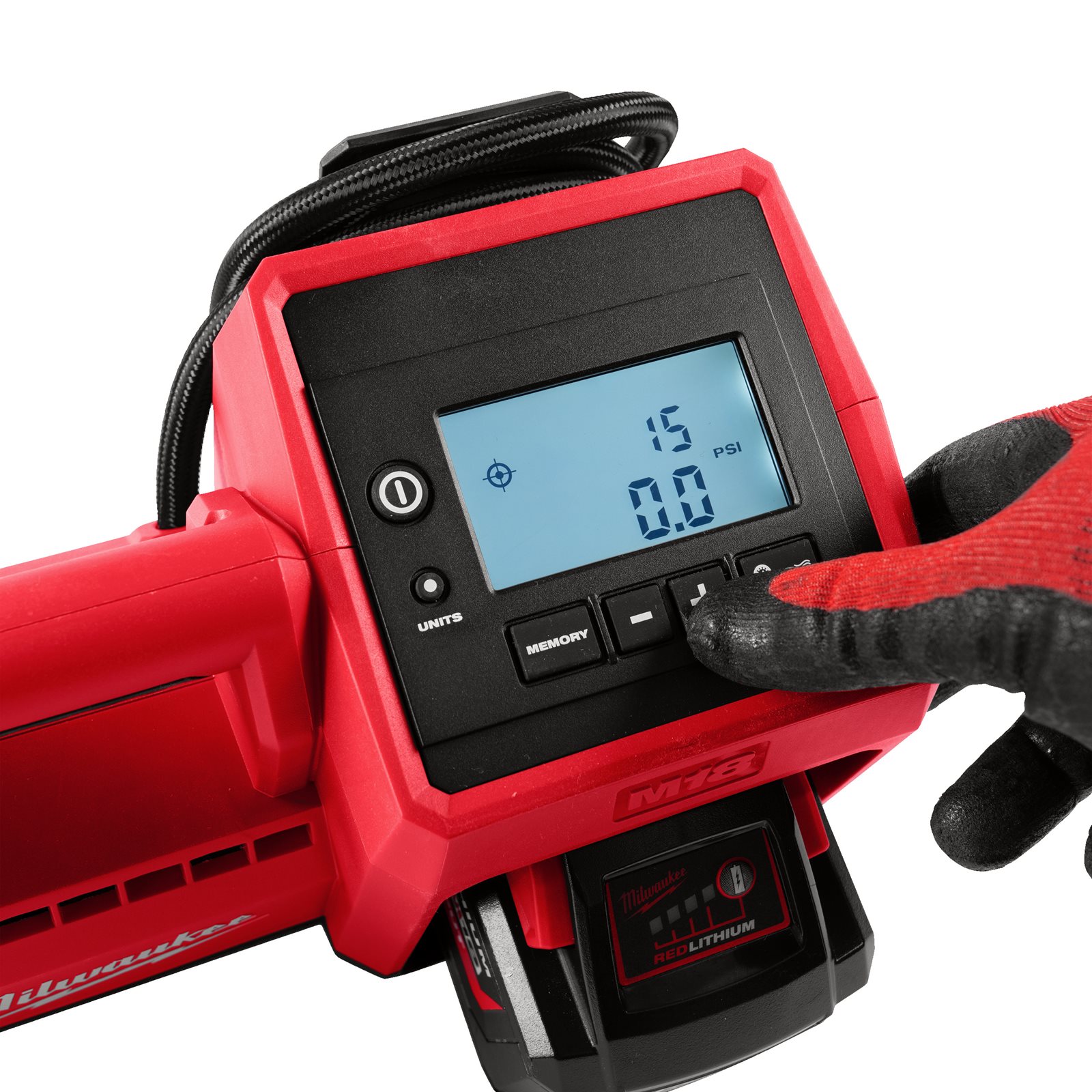 Compresor M18 Milwaukee M18 BI-0 - detaliu 2