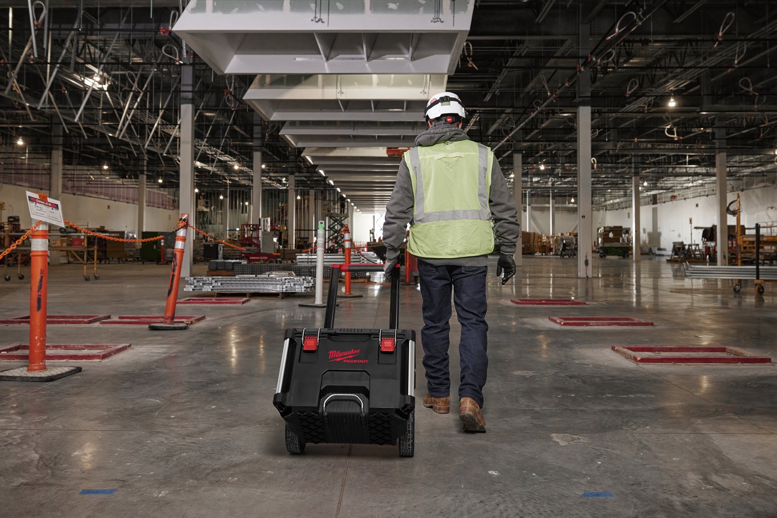 Electropalan 1 tonă M18 ONE-KEY Milwaukee M18 BLCHTO-121 - in utilizare 7