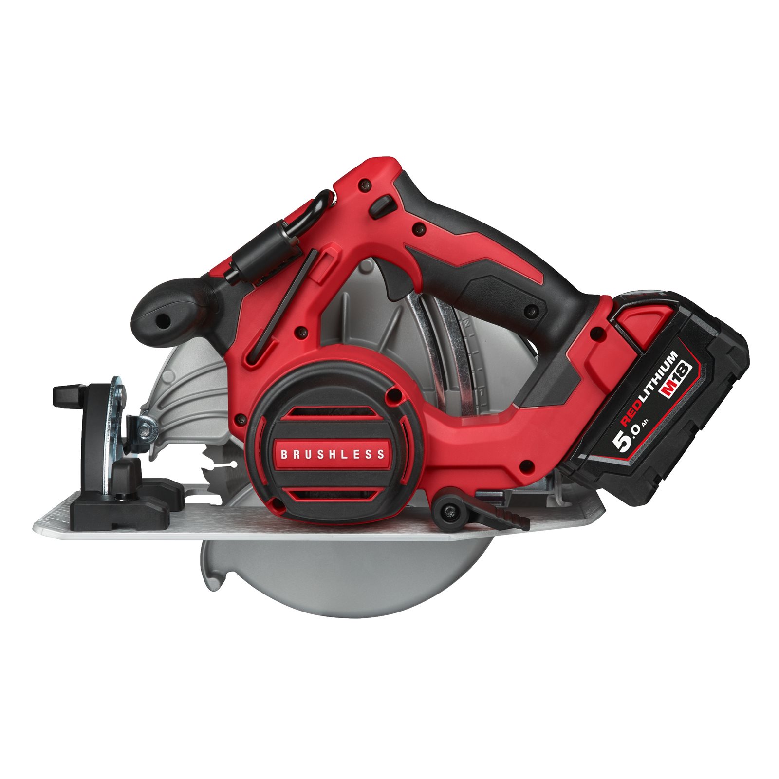 Fierăstrău circular cu motor fără perii 66 mm pentru lemn și plastic M18 Milwaukee M18 BLCS66-502X 4933464590 - imagine 3