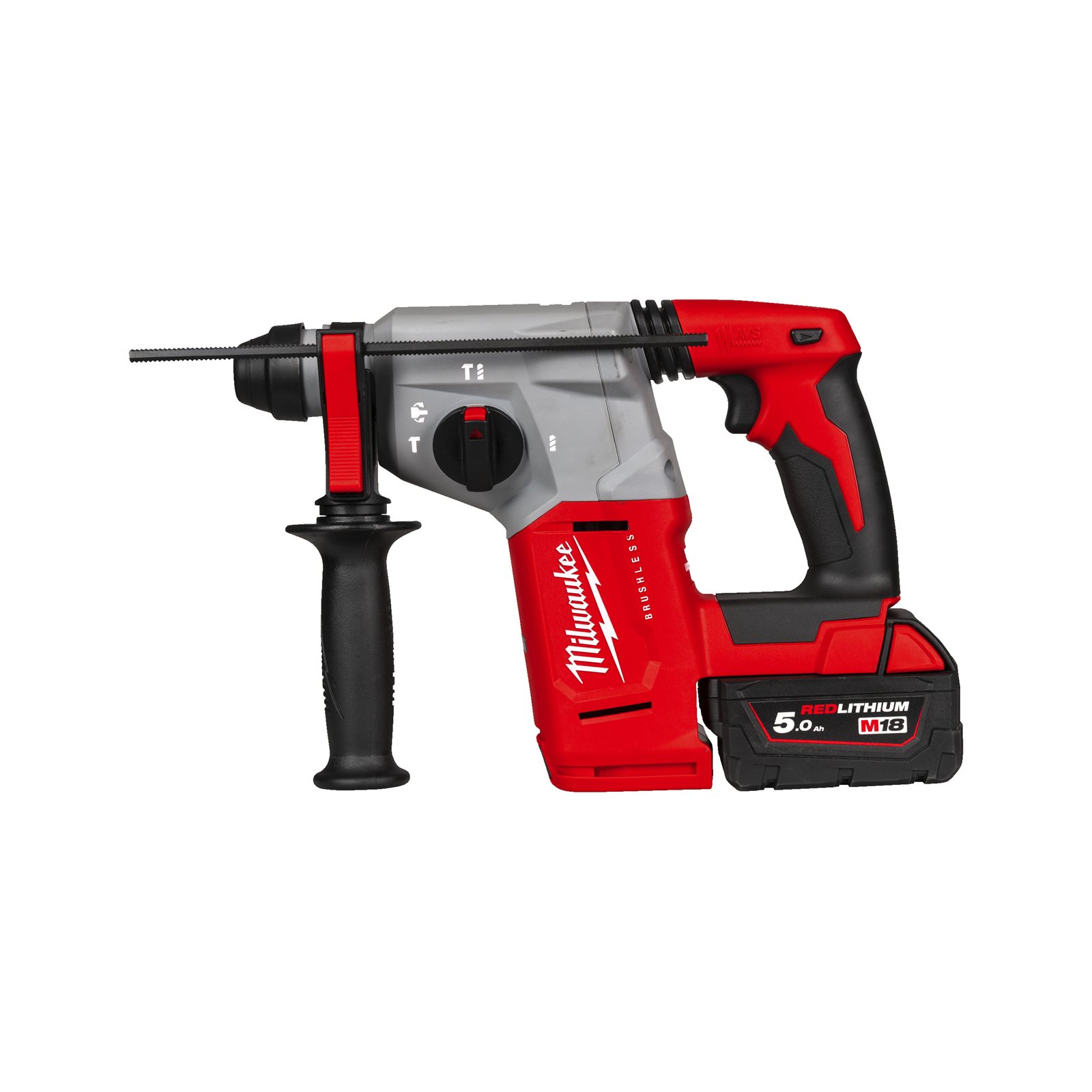 Ciocan rotopercutor SDS-Plus 26 mm fără perii cu 4 funcții M18 Milwaukee M18 BLH-502X