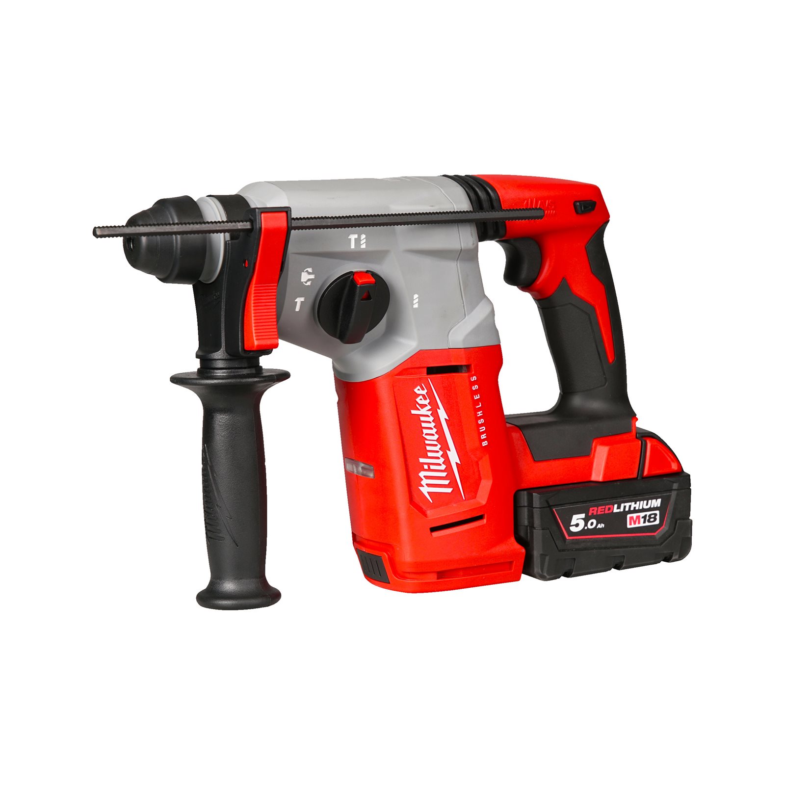 Ciocan rotopercutor SDS-Plus 26 mm fără perii cu 4 funcții M18 Milwaukee M18 BLH-502X - imagine 2