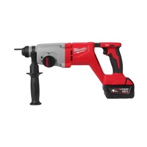 Ciocan rotopercutor fără perii 26 mm SDS-Plus M18 cu mâner D Milwaukee M18 BLHACD26-402X