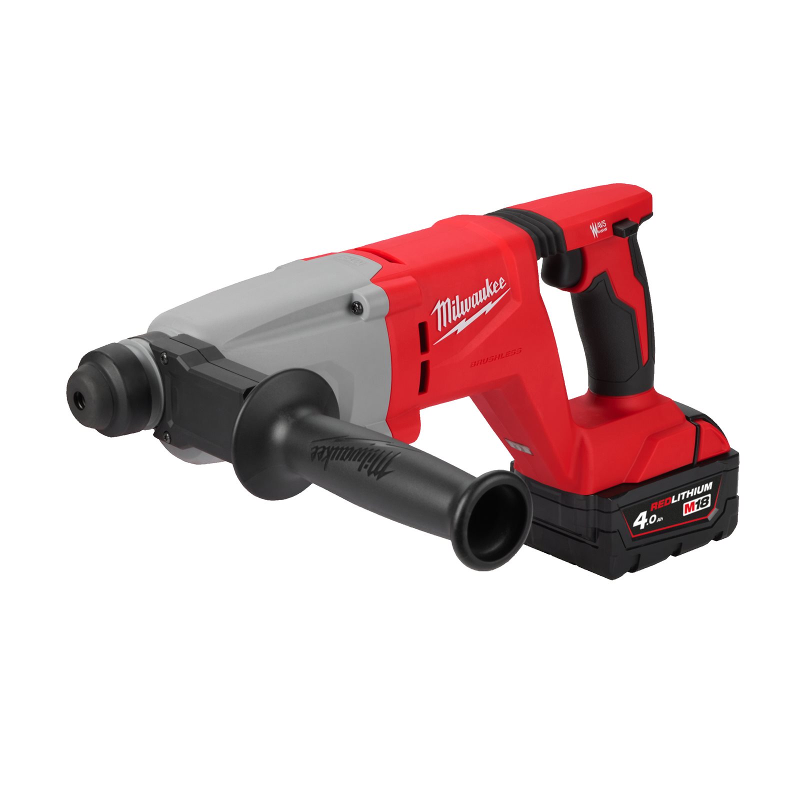 Ciocan rotopercutor fără perii 26 mm SDS-Plus M18 cu mâner D Milwaukee M18 BLHACD26-402X - imagine 8