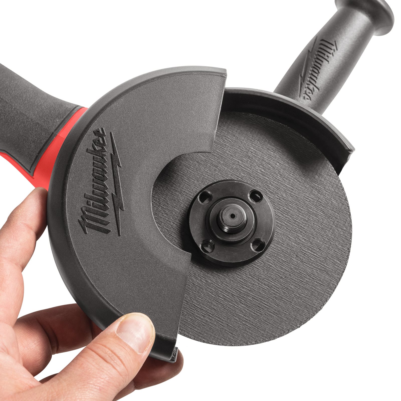 Polizor unghiular fără perii 115 mm M18 cu comutator tip clapetă Milwaukee M18 BLSAG115XPD-0 - detaliu 7