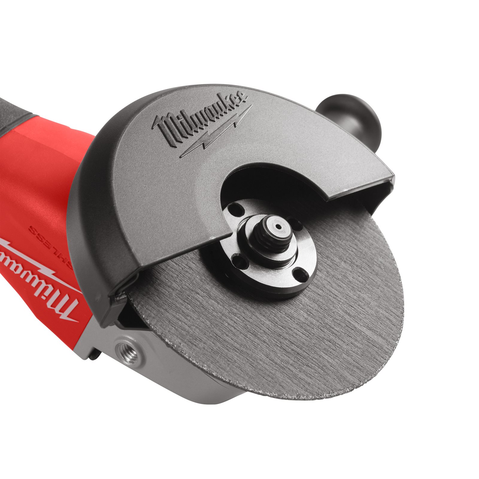 Polizor unghiular M18 125 mm cu comutator glisant Milwaukee M18 BLSAG125X-0 - detaliu 6