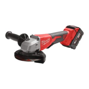 Polizor unghiular fără perii 125 mm M18 cu comutator tip clapetă Milwaukee M18 BLSAG125XPD-402X 4933492646