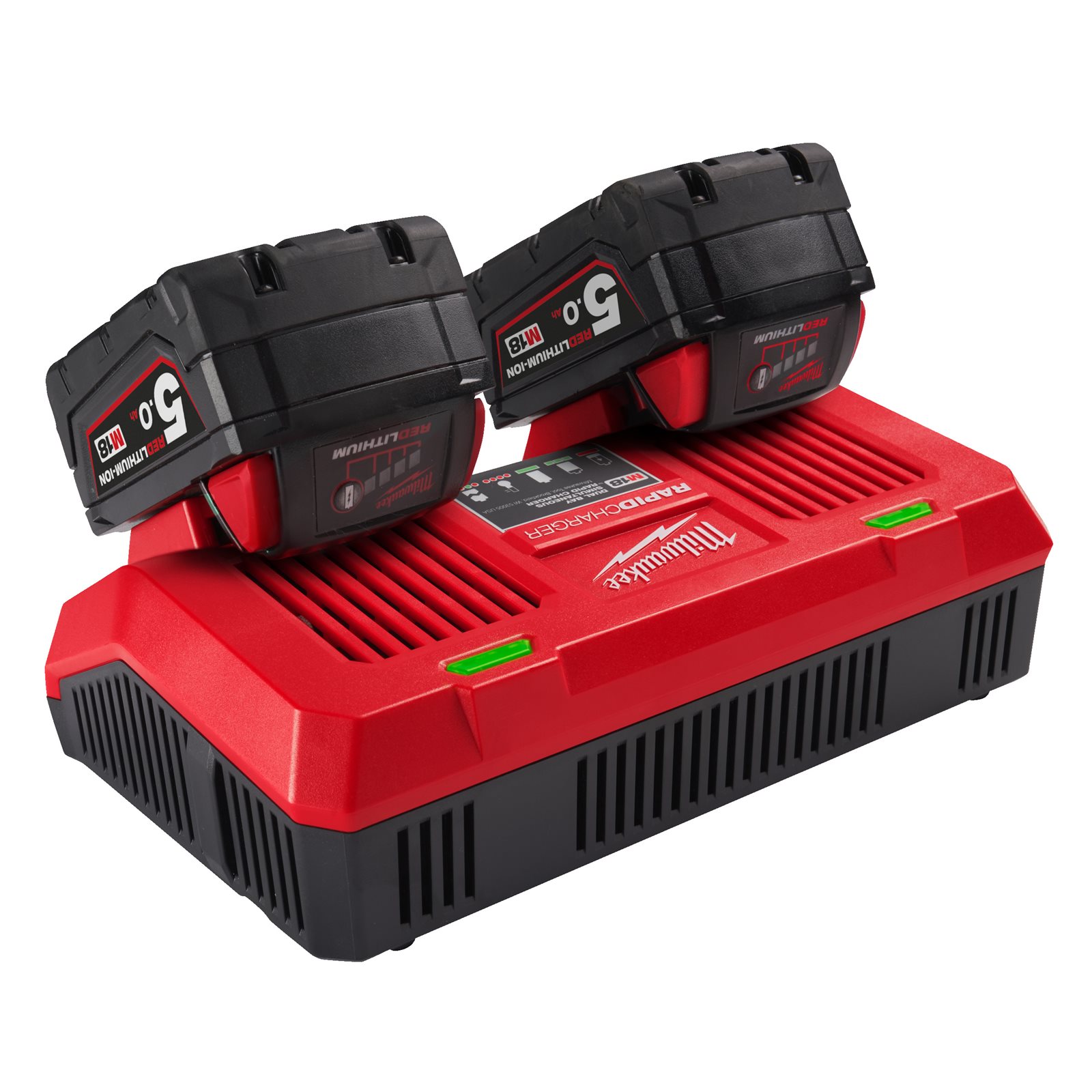Încărcător dublu M18 Milwaukee M18 DFC - detaliu 1