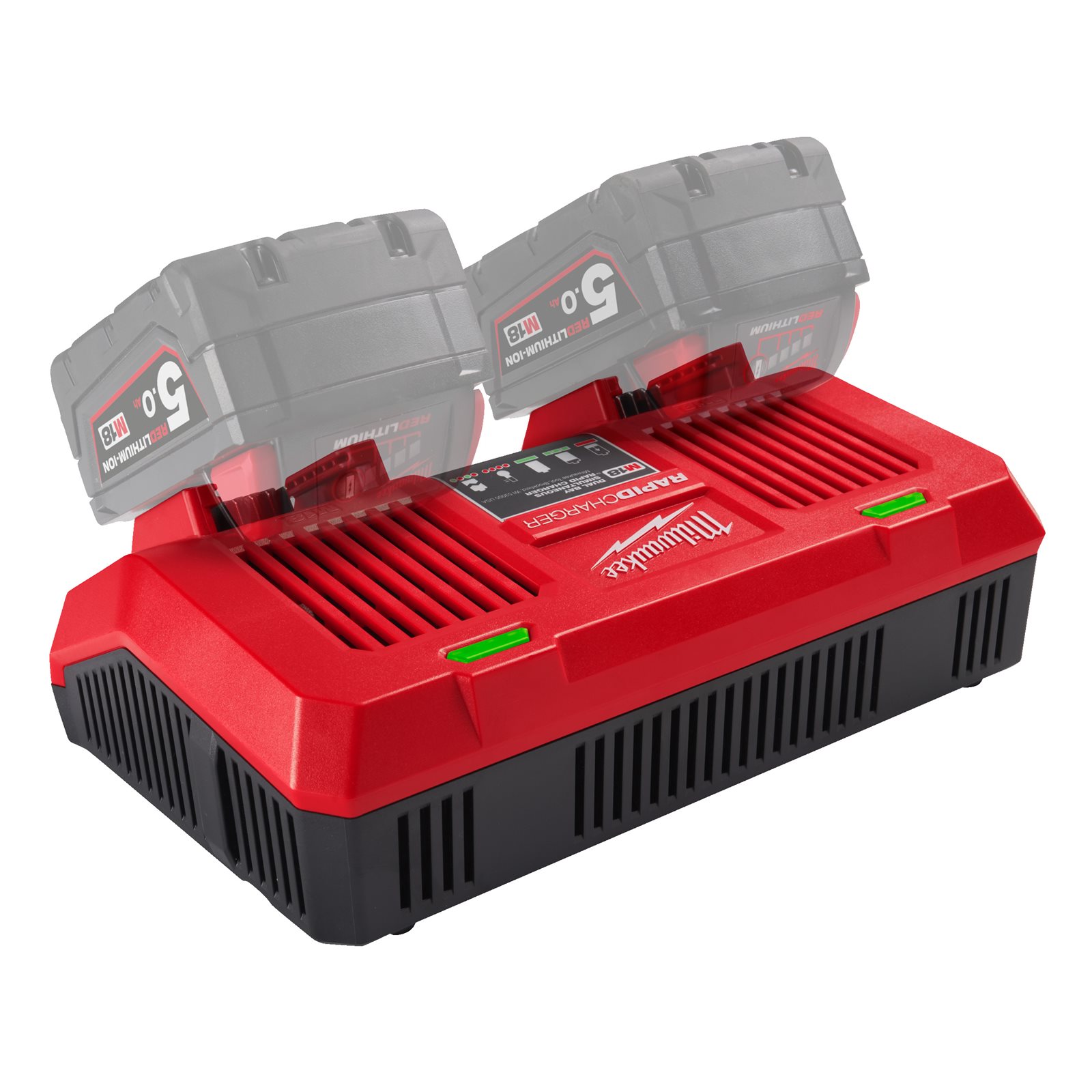 Încărcător dublu M18 Milwaukee M18 DFC - detaliu 2