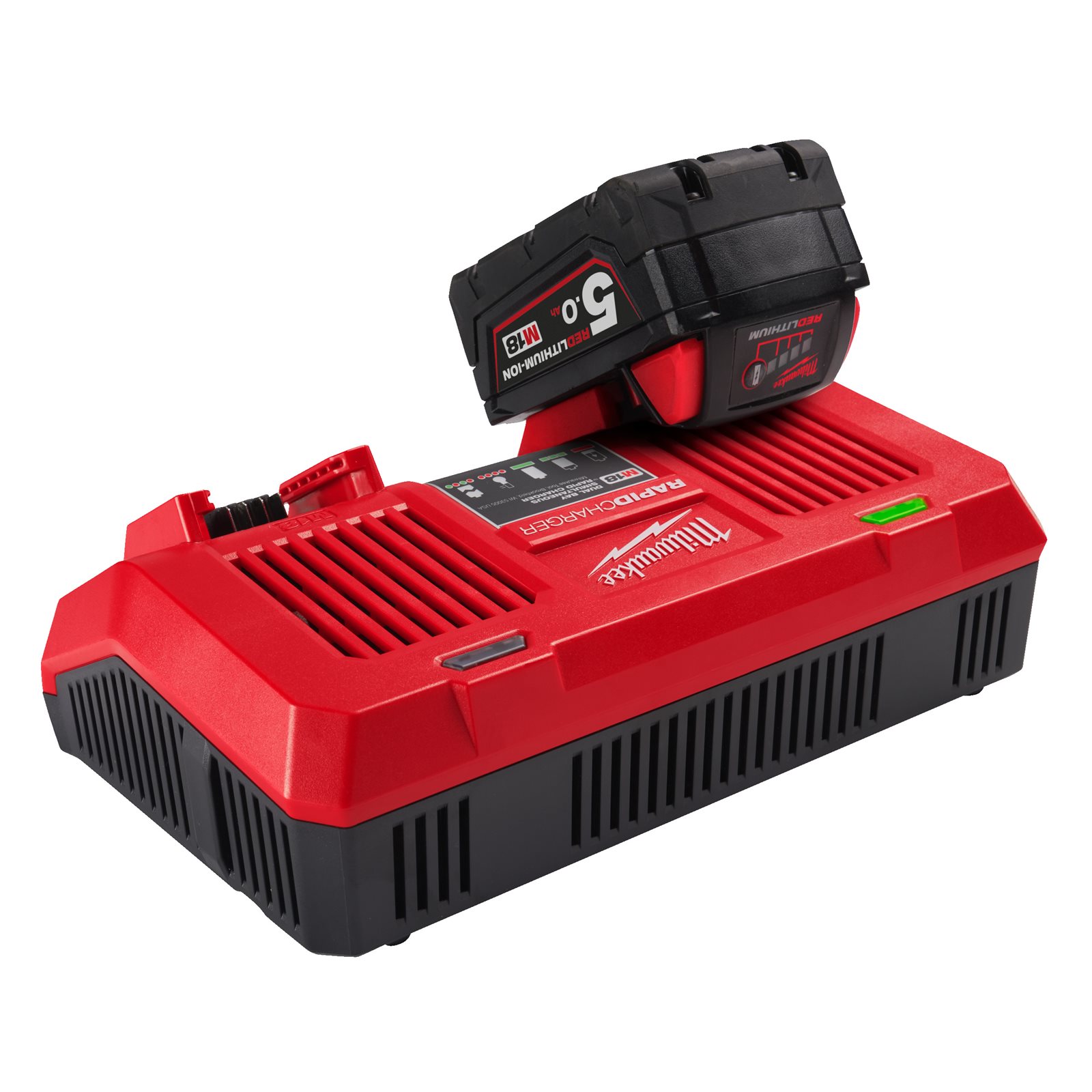 Încărcător dublu M18 Milwaukee M18 DFC - detaliu 5