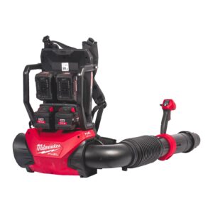 Suflantă M18 FUEL tip rucsac cu doi acumulatori Milwaukee M18 F2BPB-124
