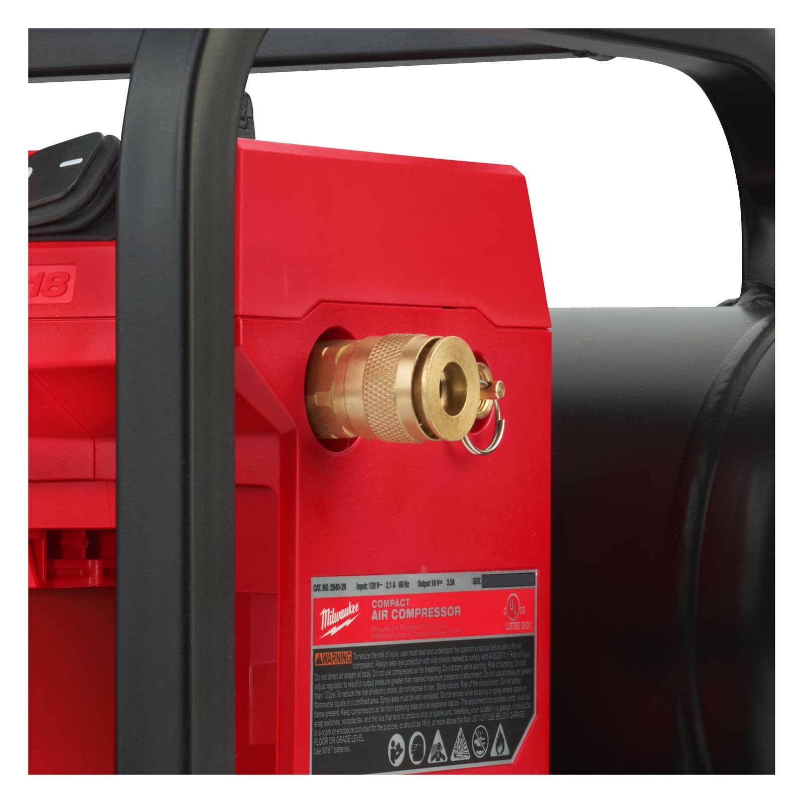 Compresor de aer M18 FUEL Milwaukee M18 FAC-0 - detaliu 3