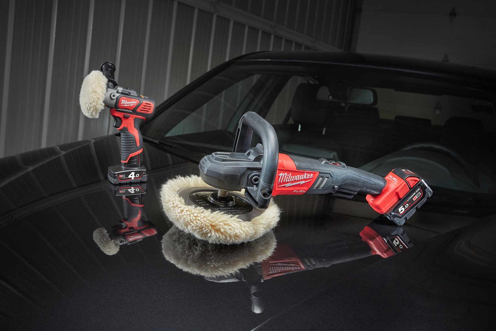 Mașină de polișat M18 FUEL Milwaukee M18 FAP180-0 - in utilizare 4