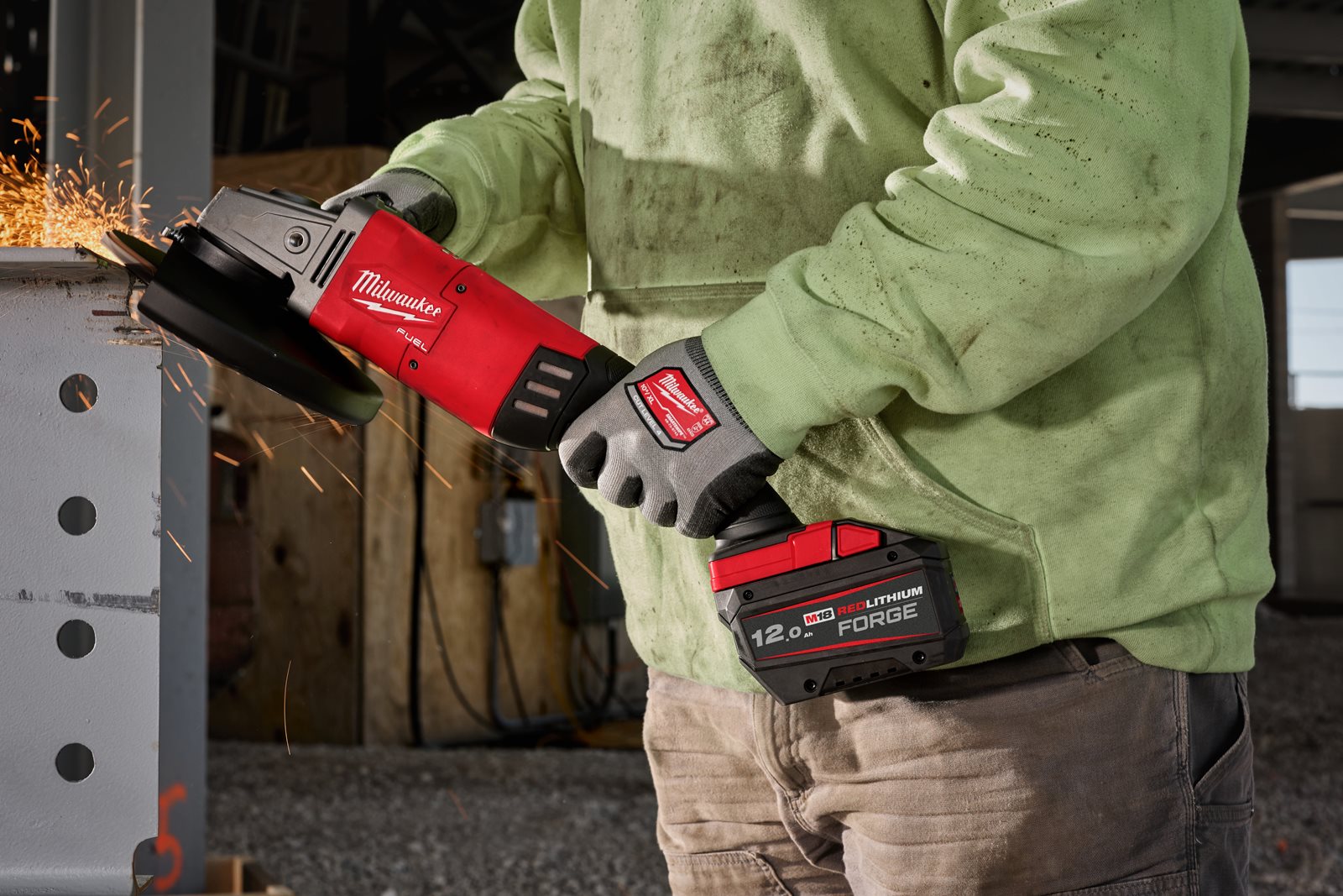 Acumulator 12.0 Ah M18 FORGE Milwaukee M18 FB12 - in utilizare 5