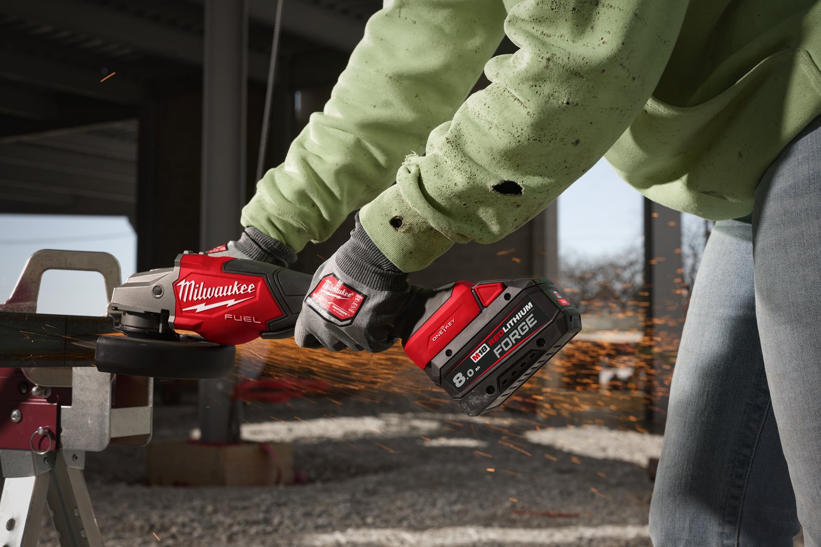 Acumulator 8.0 Ah M18 FORGE Milwaukee M18 FB8 - in utilizare 3