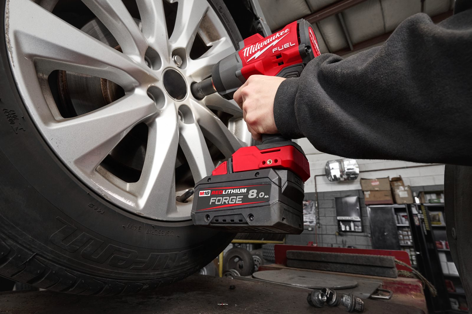 Acumulator 8.0 Ah M18 FORGE Milwaukee M18 FB8 - in utilizare 5