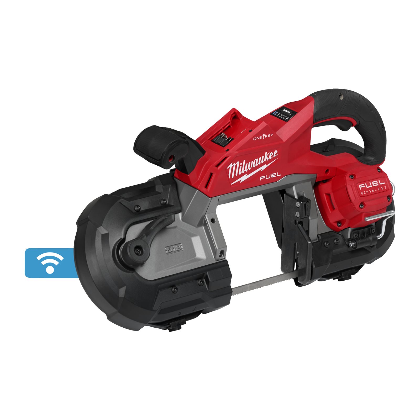 Fierăstrău cu bandă pentru tăieri adânci, cu declanșator dublu M18 FUEL ONE-KEY Milwaukee M18 FBS127DO-0C - imagine 2