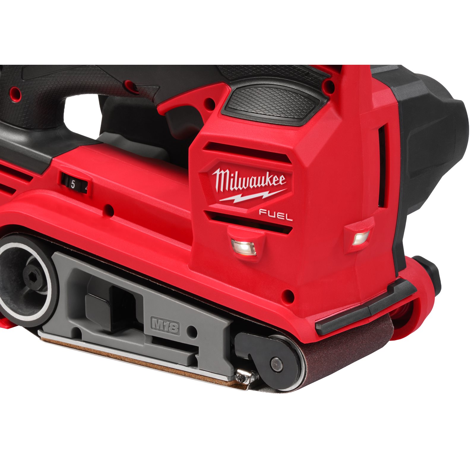 Șlefuitor cu curea 75 mm M18 FUEL Milwaukee M18 FBTS75-0 - detaliu 2