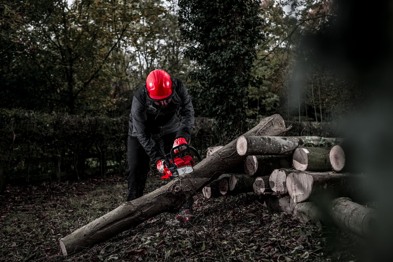 Fierăstrău cu lanț 30 cm M18 FUEL Milwaukee M18 FCHSC-0 - in utilizare 12