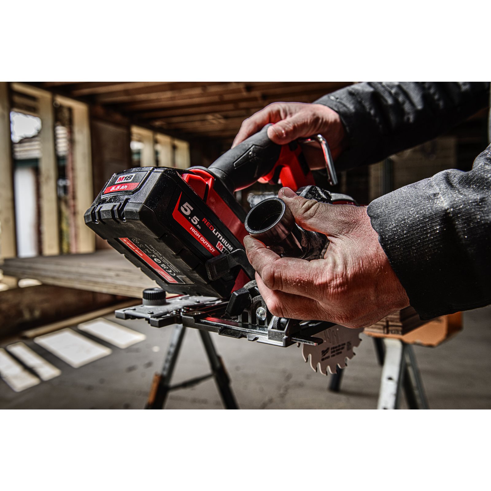 Fierăstrău circular M18 FUEL 165 mm Milwaukee M18 FCSDC165-0C - detaliu 6