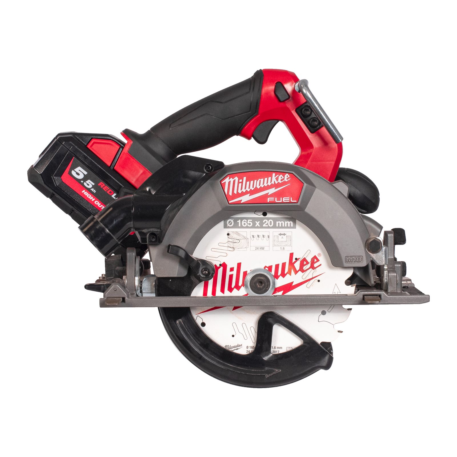 Fierăstrău circular M18 FUEL 165 mm Milwaukee M18 FCSDC165-552C - imagine 3