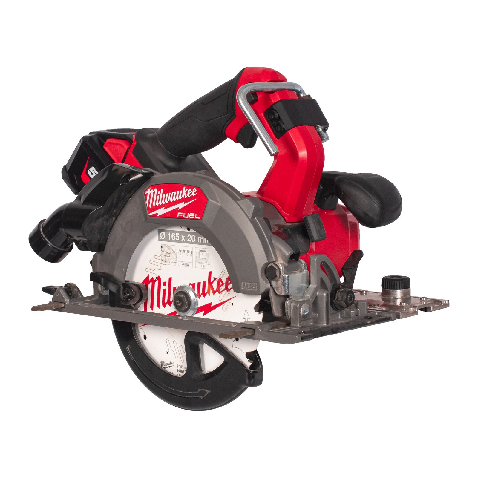 Fierăstrău circular M18 FUEL 165 mm Milwaukee M18 FCSDC165-552C - imagine 4