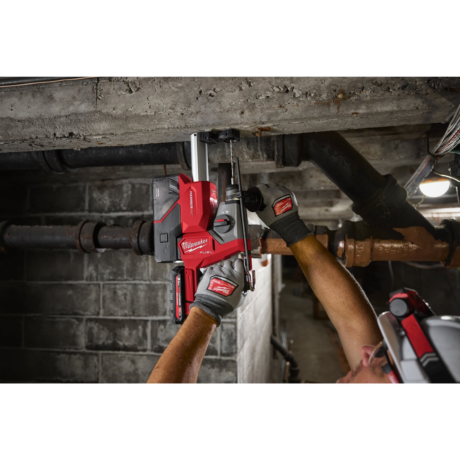 Ciocan rotopercutor 16 mm SDS-Plus M18 FUEL 4 moduri Milwaukee M18 FHAC16-0 - detaliu 1