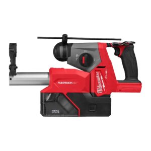 Ciocan rotopercutor 16 mm SDS-Plus M18 FUEL 4 moduri cu extractor de praf integrat Milwaukee M18 FHACDDE-0C