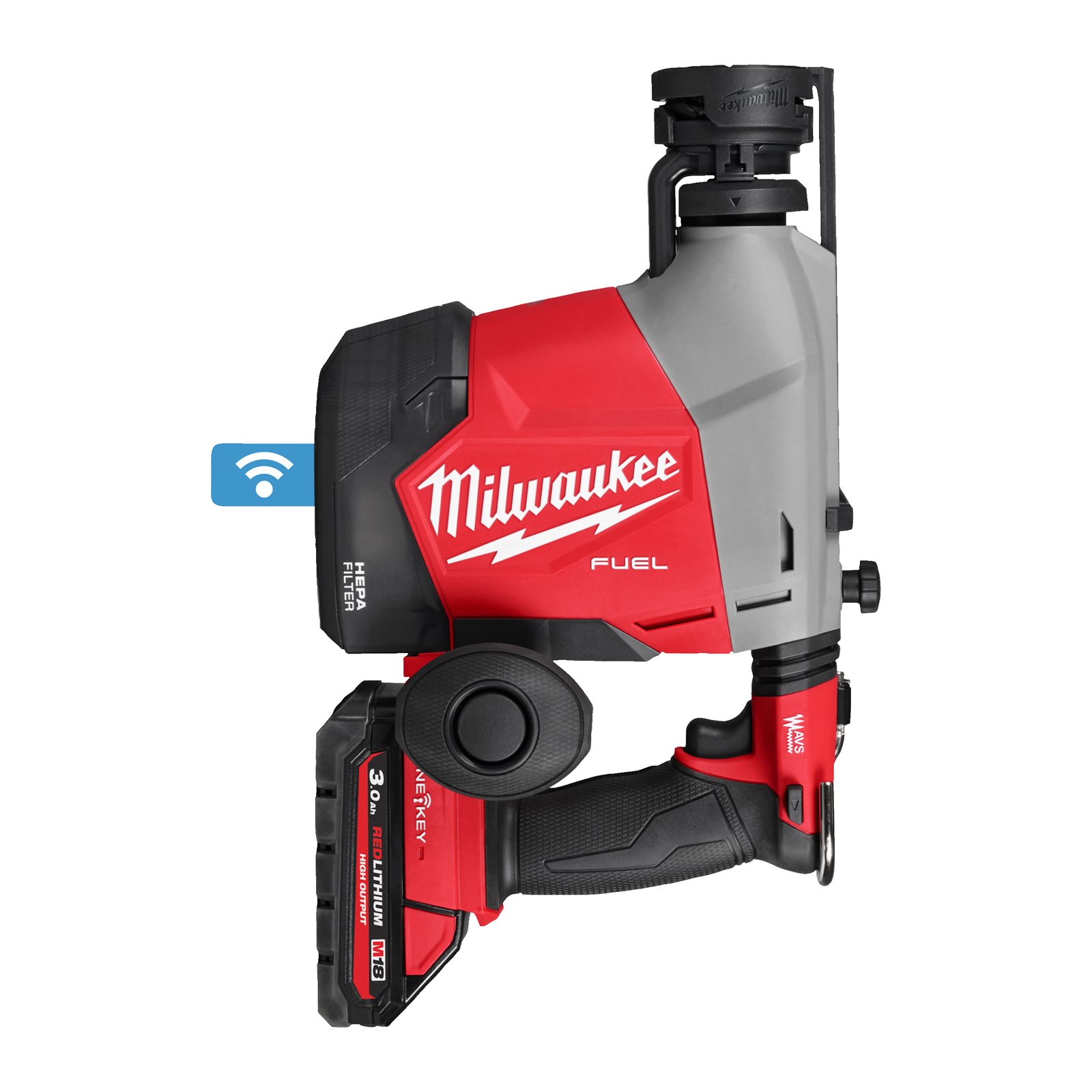 Ciocan rotopercutor 16 mm SDS-PLUS M18 FUEL cu extractor de praf integrat Milwaukee M18 FHAFOH16-302X 4933493533 - imagine 3