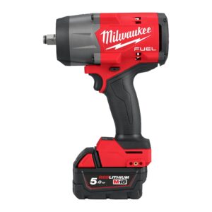 Cheie de impact M18 FUEL 1/2", cuplu ridicat și inel de fixare Milwaukee M18 FHIW2F12-502X