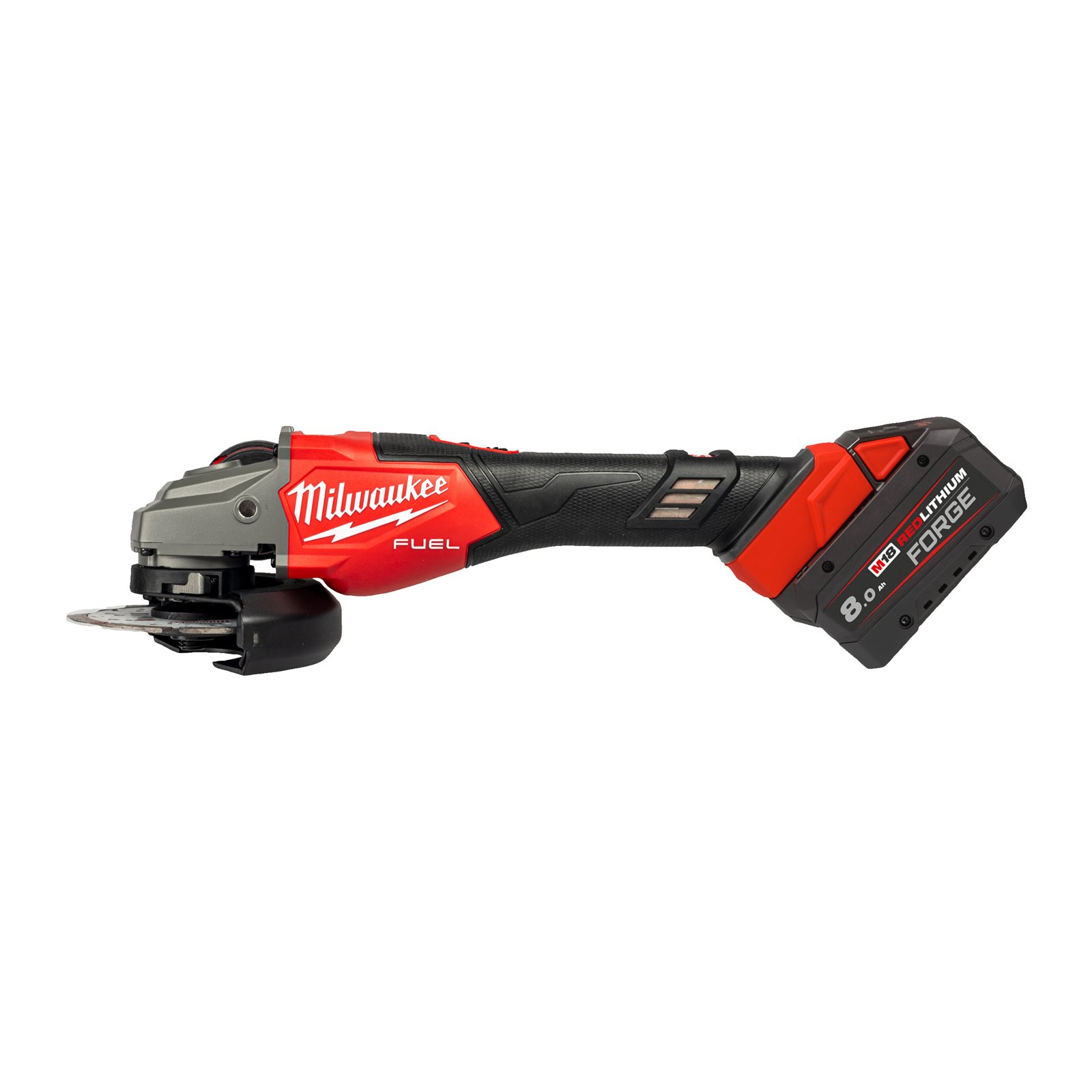 Polizor unghiular de înaltă performanță 125 mm, cu frânare și schimbător lateral M18 FUEL Milwaukee M18 FHSAG125XB2-802X 4933493416 - imagine 2