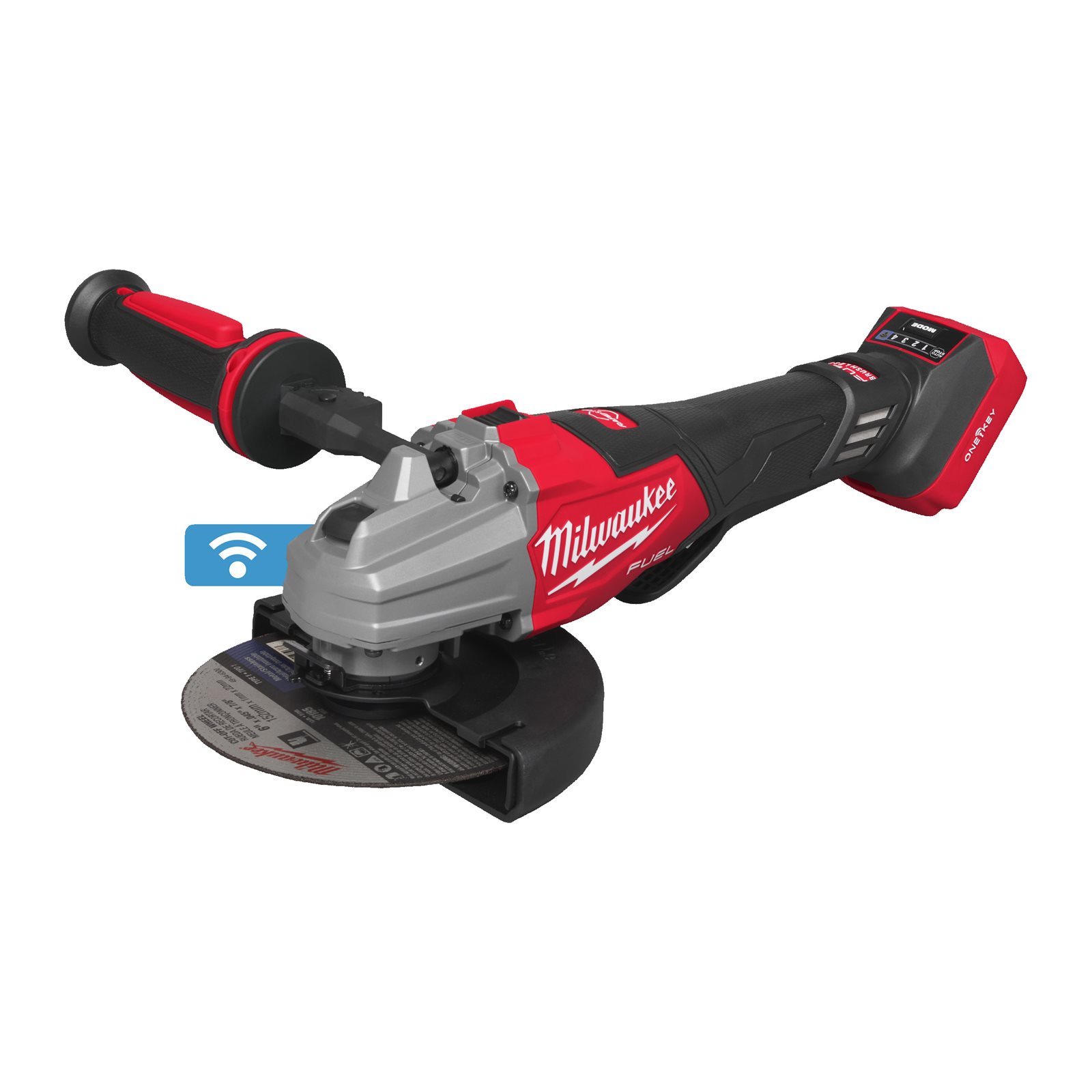 Polizor unghiular de înaltă performanță, 125 mm cu frânare, comutator lateral și ONE-KEY M18 FUEL Milwaukee M18 FHSAGSVO125X-0X - imagine 3