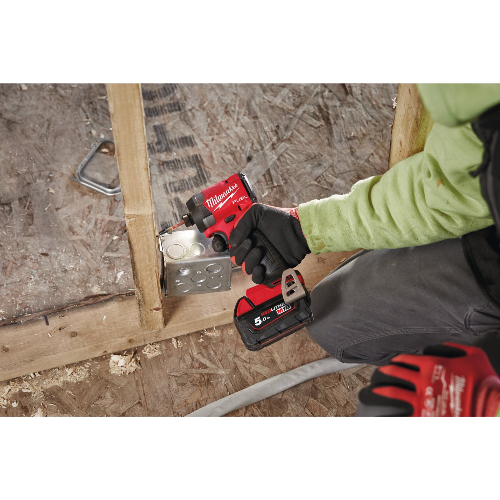 Mașină de înșurubat cu impact 1/4" Hex M18 FUEL Milwaukee M18 FID3-502X - imagine 3