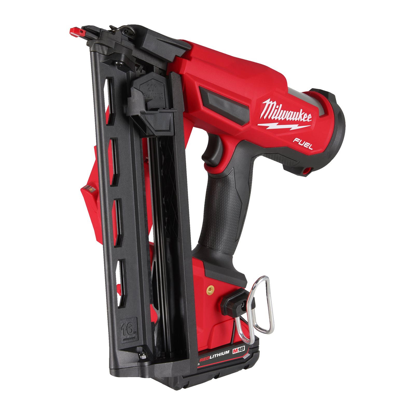 Pistol înclinat pentru cuie M18 FUEL 16 GA Milwaukee M18 FN16GA-202X - imagine 2