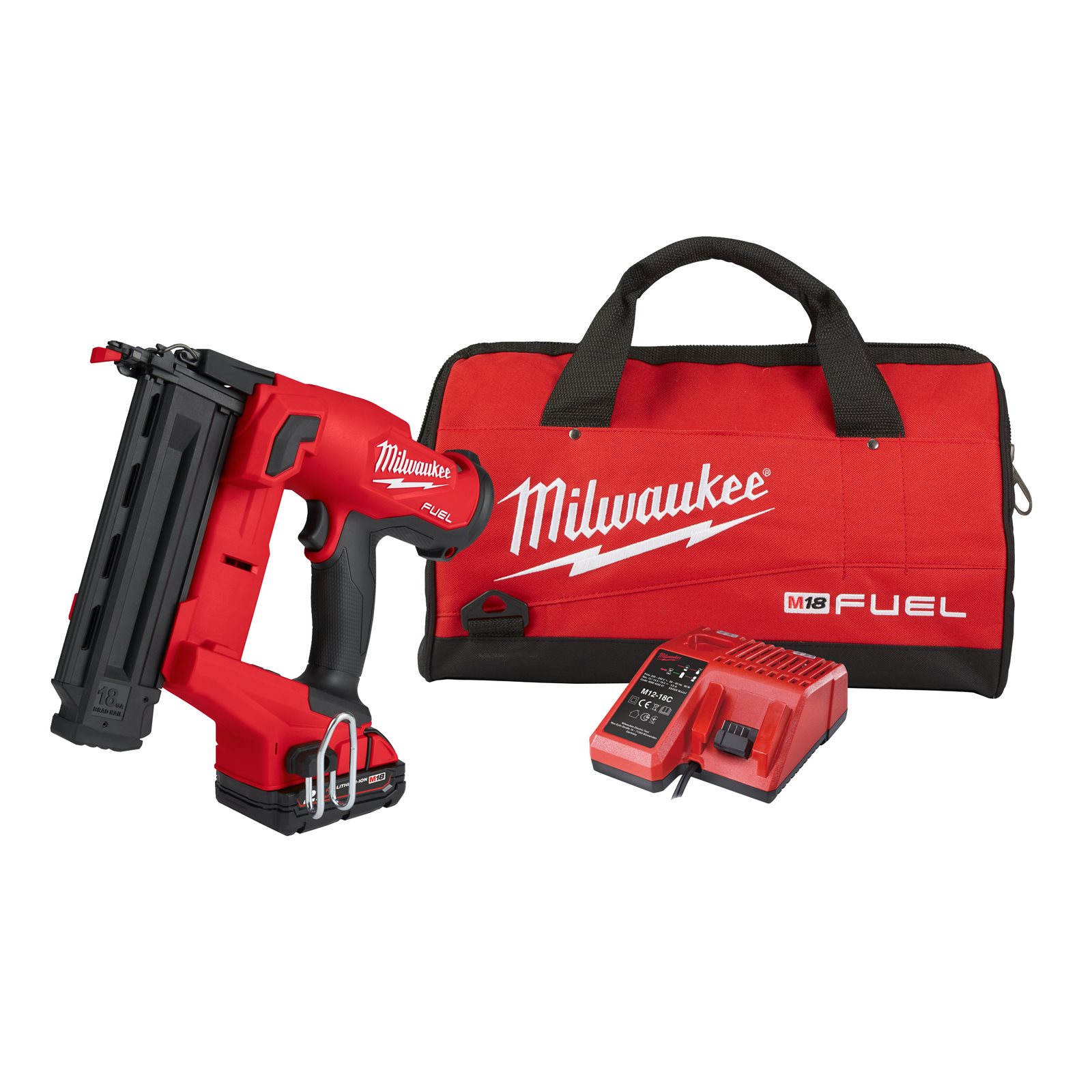 Pistol pentru cuie M18 FUEL 18 GS Milwaukee M18 FN18GS-202X - imagine 3