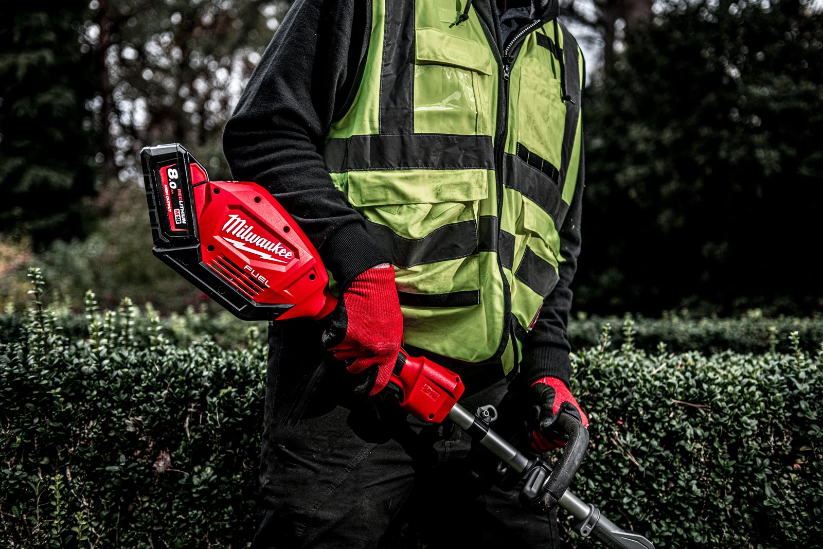 Atașament întreținere margini QUIK-LOK Milwaukee M18 FOPH-EA - in utilizare 6