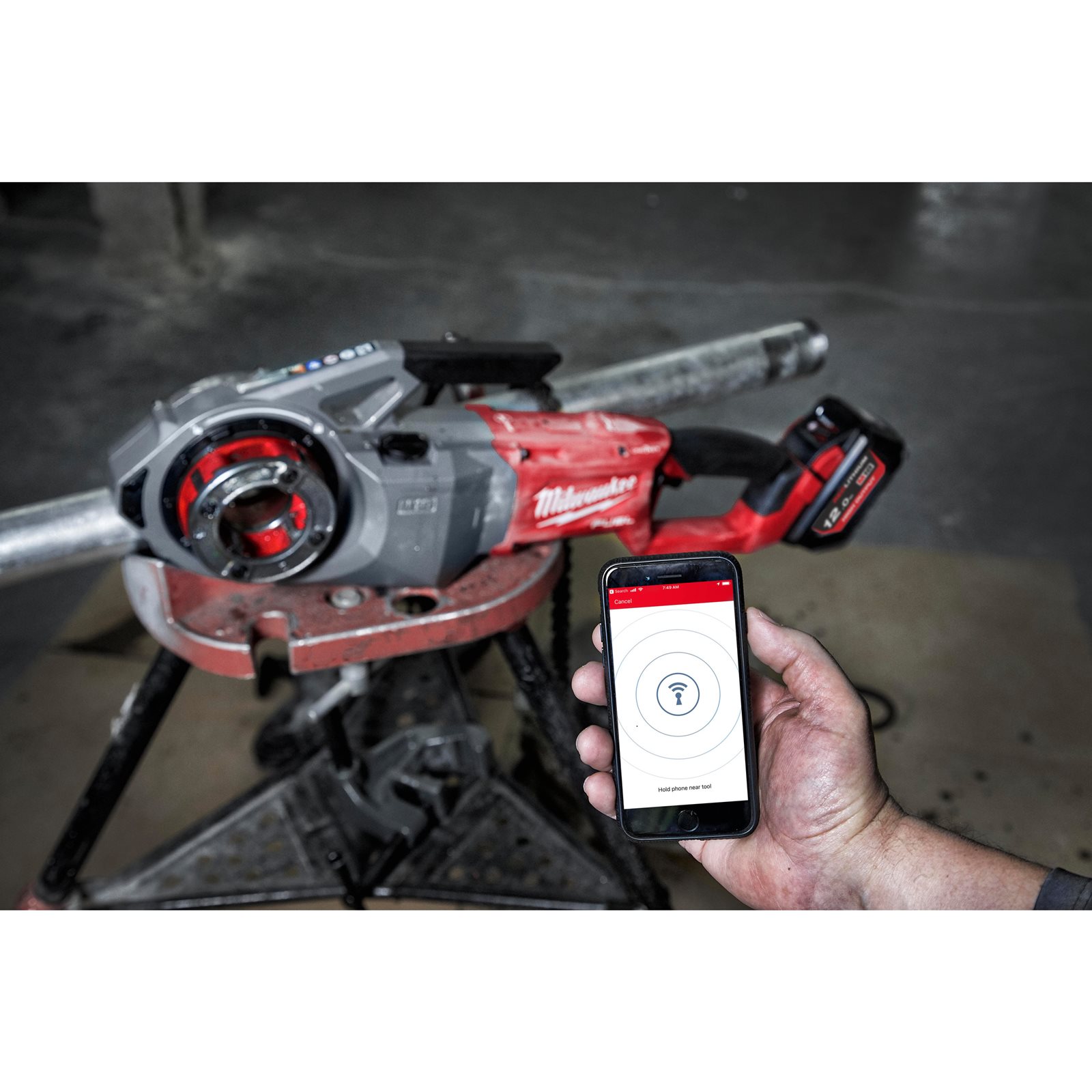 Dispozitiv de filetat țevi M18 FUEL de 2" cu ONE-KEY Milwaukee M18 FPT2-0C - detaliu 3