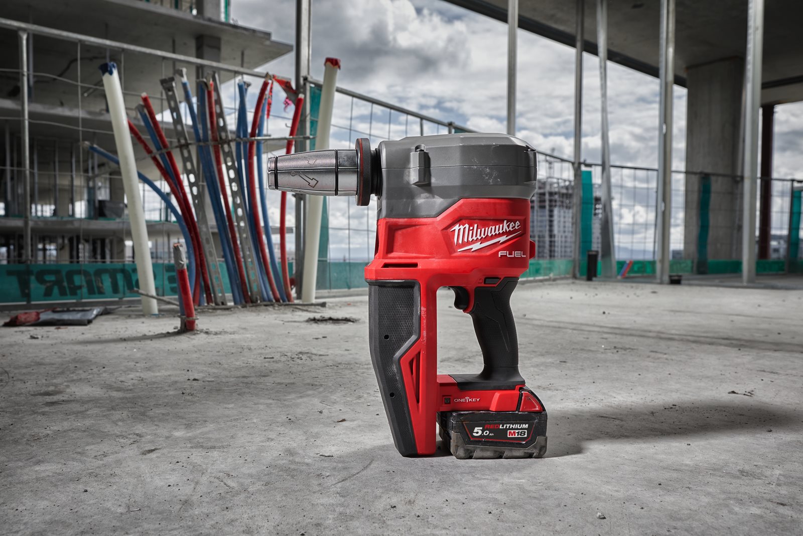 Dispozitiv expandare M18 FUELUPONOR Q&E Milwaukee M18 FPXP-0C - in utilizare 2