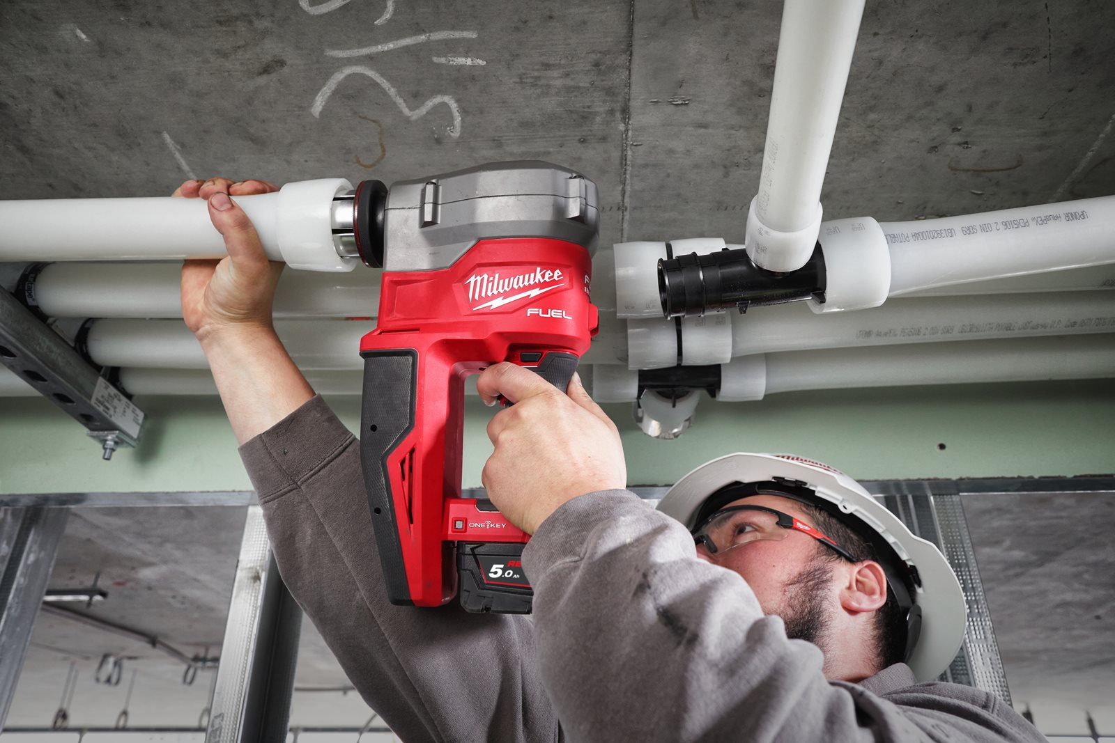 Dispozitiv expandare M18 FUELUPONOR Q&E Milwaukee M18 FPXP-0C - in utilizare 3
