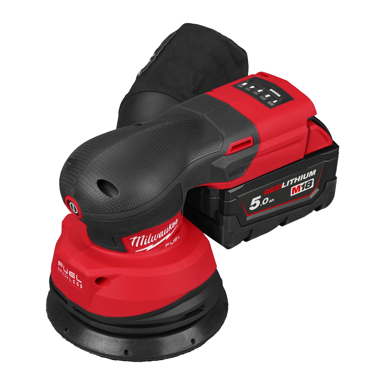 Șlefuitor orbital 125 mm M18 FUEL Milwaukee M18 FROS125-502X - imagine 3