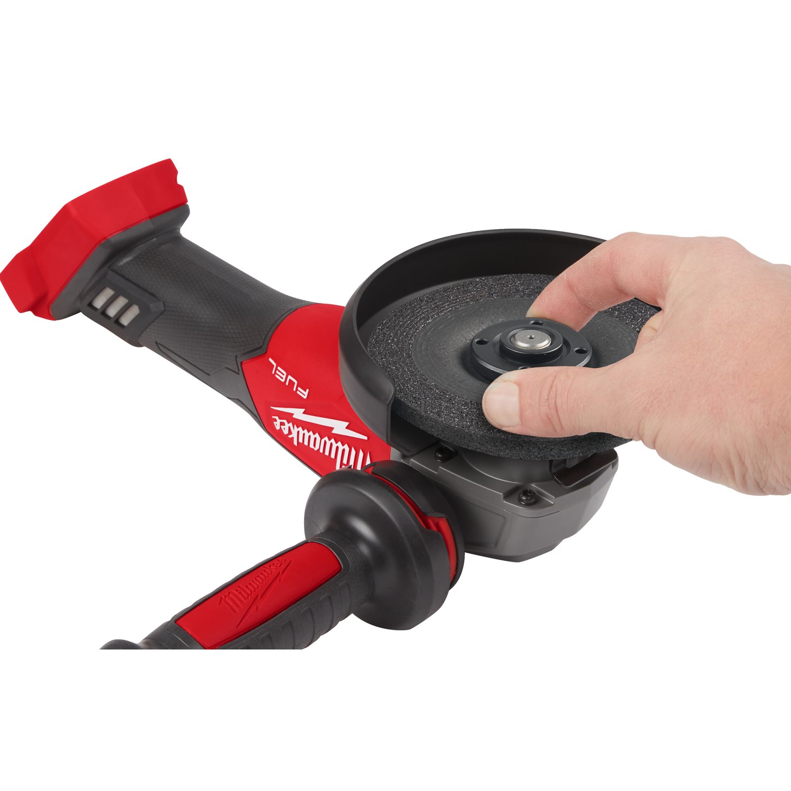 Polizor unghiular 125 mm cu comutator culisant M18 FUEL Milwaukee M18 FSAG125X-0X - detaliu 1