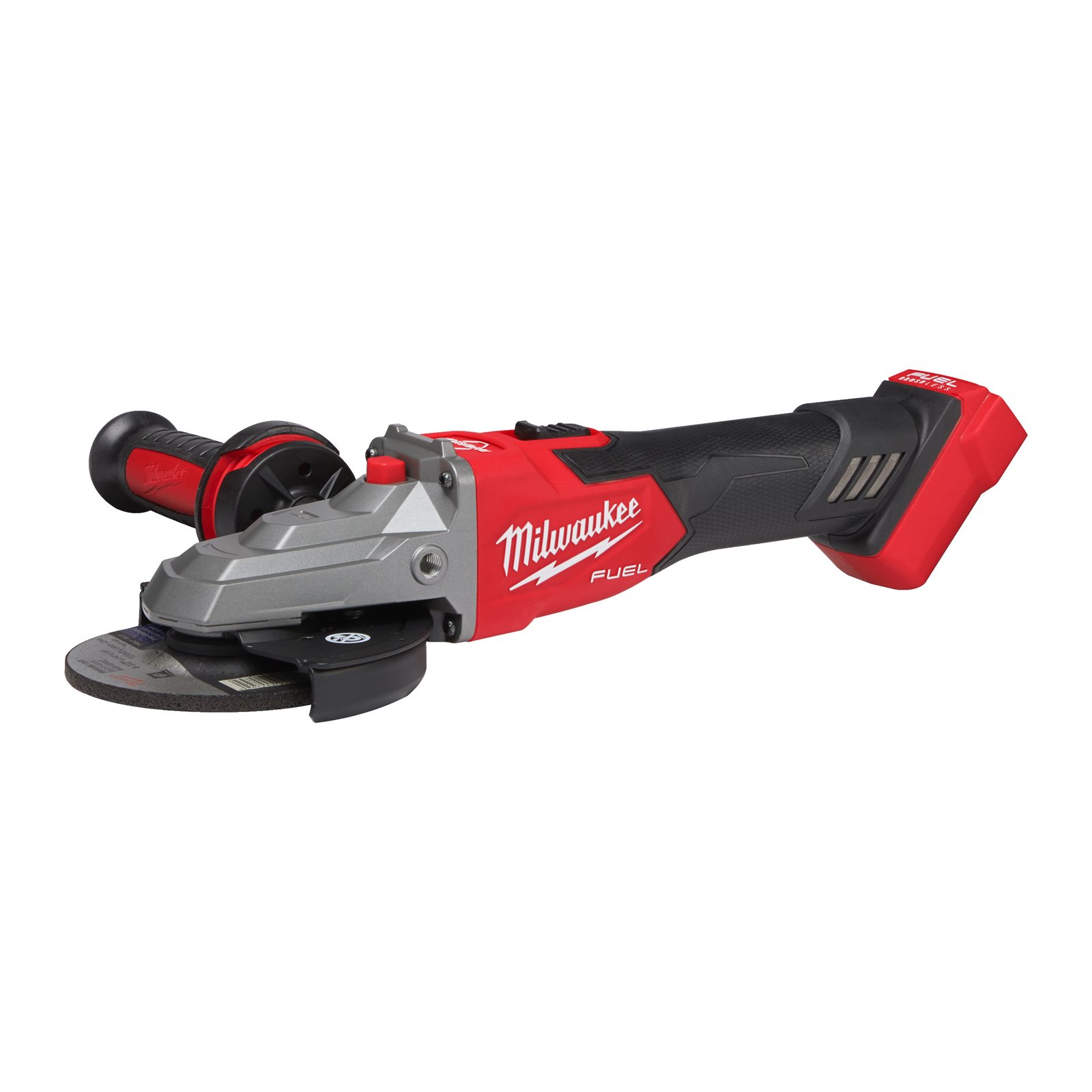 Polizor unghiular 125 mm cu cap plat, frânare și comutator culisant M18 FUEL Milwaukee M18 FSAGF125XB-0X